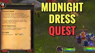 Midnight Dress Quest (WoW TWW)