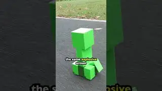 This Creeper Brings the BOOM to Playtime! #minecraft