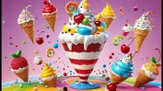 Hot Cross Buns &ndash; Remix de Cr&egrave;me Glac&eacute;e &agrave; la Fraise | Meilleures Comptines et Chansons pour
