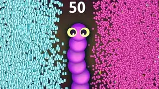 SNAKE IO🐍 MONSTER UBE SNAKE 🐍 MAKING RECORD BY EATING DELICIOUS SCORE POINT 🐍 EPIC SNAKEIO GAMEPLAY