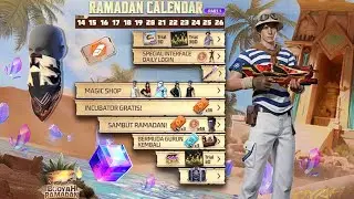 Indonesia Server New Ramadan Event Calendar 😍 Free Magic Cube 🔥 Garena Free Fire 