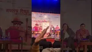 Dr surender sharma at republic day kavi sammelan at urdu adab on 27 january 2026 27.01.2026
