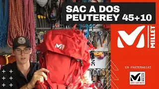 MILLET PEUTEREY un sac a dos qui pense au details
