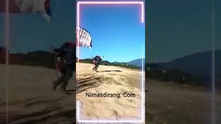 Adventure life , free to fly #paragliding course and flying#tracking#camping Ranjit singh Dhakansu