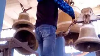 Repique de campanas templo de nuestra señora de san juan Aguascalientes