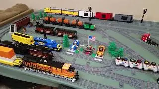 Custom Lego Train Layout Part 1 -Table and Track