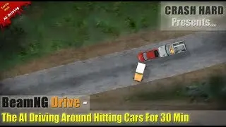 BeamNG Drive - The AI Driving Around Hitting Cars For 30Min