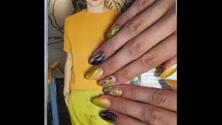 Gel Studio Nails - Summer Cats eye colours - Modetrend 2016 - Nailart Ombre Sommern&auml;gel
