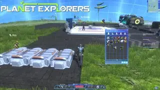 Планирование и строительство базы!!! | Геймплей Planet Explorers | #10