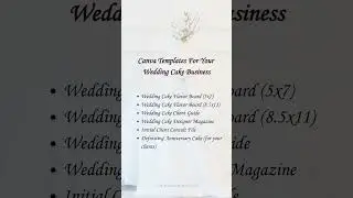 Wedding Cake Business Bundle Reel