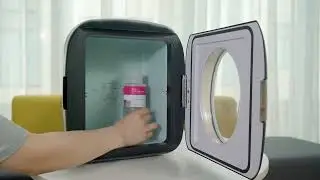 Uber Appliance UB XL1 Personal Portable Mini Fridge 12 can Thermoelectric Cooler & Warmer for indoor