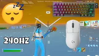 SteelSeries Apex Pro Mini😴Fortnite 1v1 Build Fight🏆Satisfying Keyboard | 240 FPS 4K