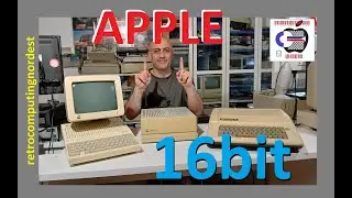 APPLE IIGS - SPECIFICHE, CONVERSIONE 110v - 220v E PRIMA ACCENSIONE #appleii  #appleIIgs #macintosh