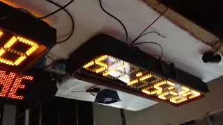 LED Large Countdown Countup Stopwatch Double Faces Yellow Large led Timer by Jay