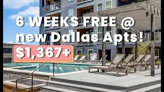 6 WEEKS FREE at new DALLAS APTS! In Expo Park near Deep Ellum & UPTOWN! Live/Work units! Pool & Gym!