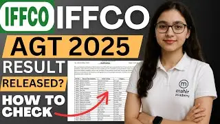 iffco agt result 2025 | iffco agt prelims result 2025 | agriculture graduate trainee result