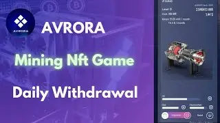 Avrora Mining nft game, Mine avr token and bitcoin on Avrora, play to earn| online earning