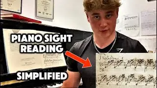 The BEST Way To Sight Read On The Piano (Explained by teen diploma level pianist)