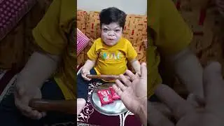 Cute baby big size kitkat chocolate roti chapati