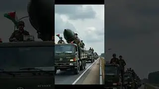 Pakistani Army Moves Nuclear Missile on Road to fight india | Full Alert Mode Activated! #indvspak