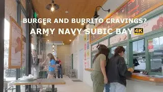 ARMY NAVY BURGER AND BURRITO IN SUBIC BAY 🍔🌯
