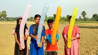 outdoor fun with Rocket Balloon and learn colors for kids by I kids episode -474.
