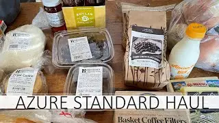 AZURE STANDARD GROCERY HAUL WITH  PRICES - SEPTEMBER 2021