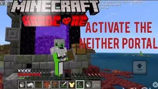 I Activated Neither Portal in Hardcore Minecraft