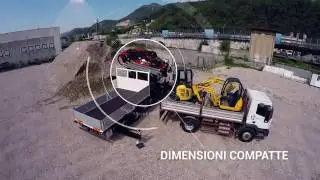 Gru Fassi  F545RA leggera, performante e con dimensioni compatte