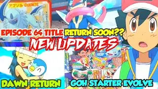 Ash Catches Absol😱|Greninja Return|Dawn Return|Pokrmon Journeys Episode 64|Goh All Starters Evolves
