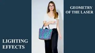 LOVEVOOK 3 in 1 Geometric Luminous Bag Set