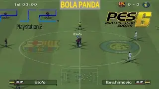 🇪🇸 Barcelona vs Inter Milan 🇮🇹 PES 6 PS2 Full Match 