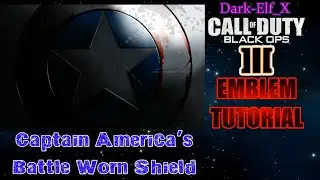 Black Ops 3 Emblem - Captain America's Battle Worn Shield