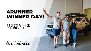 Koree Won this 6th Gen 4Runner in our Non-Profit Fundraiser!