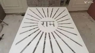 Ho to do Mother Of Pearl Effect, MDF YA HDMR par mother of pearl effect kaise kare, white metallic