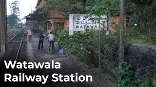 Watawala Railway Station in Sri Lanka Railways