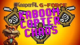 Helicopters, Kaboomers & Constant Raids | KeeperRL G-Force Ep. 6