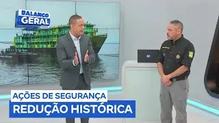 Dados de 2025 mostram redução histórica no número de homicídios no Amazonas