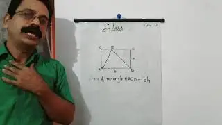 Online class for IX Maths Chapter 1 Area Part-1.