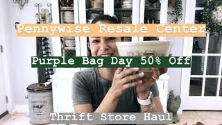 Home Decor Thrift Store Haul May 6th 2020 | Chatty Haul! Pennywise Resale Center 50% off day!
