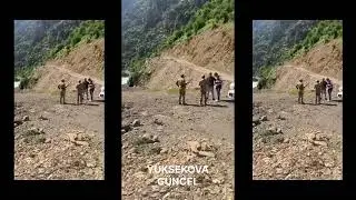 Y&uuml;ksekova Dağlıca k&ouml;y&uuml;nde bir gen&ccedil; derede akıntısına kapıldı: Arama &ccedil;alışmaları devam ediyor