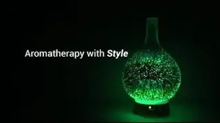 3D LED Color Changing Essential Oil Diffuser Humidifier