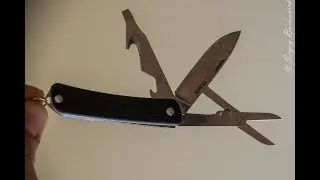 Нож Ruike S31 - брелок с ножницами