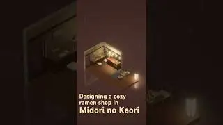 Designing a Cozy Ramen Shop 🍜 | Midori no Kaori Demo Build