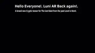 FNAF AR NEWS | The Final Cryptic Teaser for The Blast from The Past!.