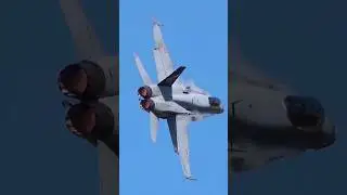 The Spanish Air Force flying the F/A-18 at RIAT-Airshow! #spanishairforce #f18hornet #afterburner
