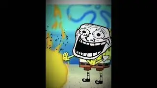 #saw falls into the water#bob esponja #troll