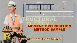 STUDENT GUEST TUTORS EDITION: Moment Distribution Method (Sample 3)