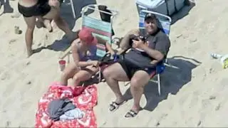 Gov. Christie burned for spending time at the beach