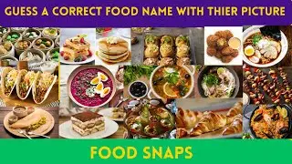 Guess A Correct Food Name | Food Quiz Quiz challenge | General knowledge #quiz #viral #food #foodie
